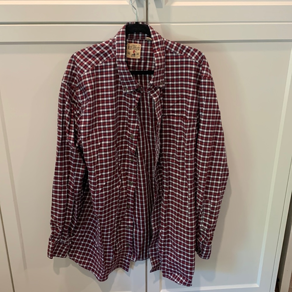 Red Head 2XLT long sleeve shirt
